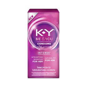 K-Y Intense Condom 24ct
